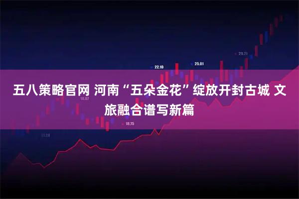 五八策略官网 河南“五朵金花”绽放开封古城 文旅融合谱写新篇